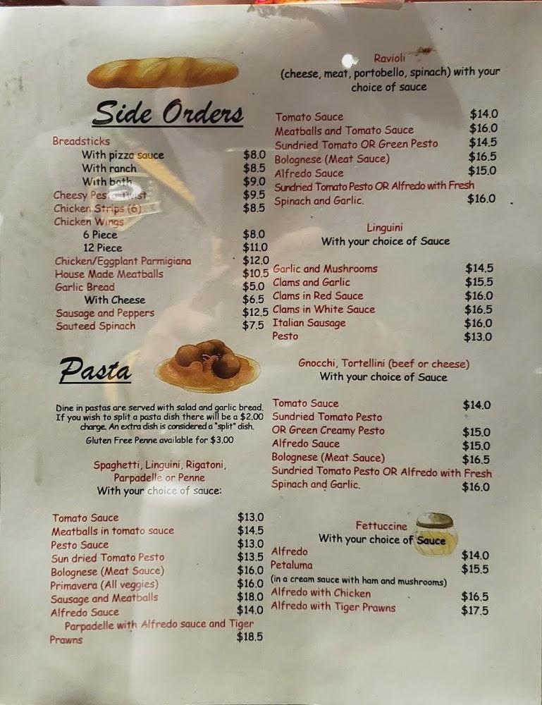 The New Yorker Pizza Menu image 4
